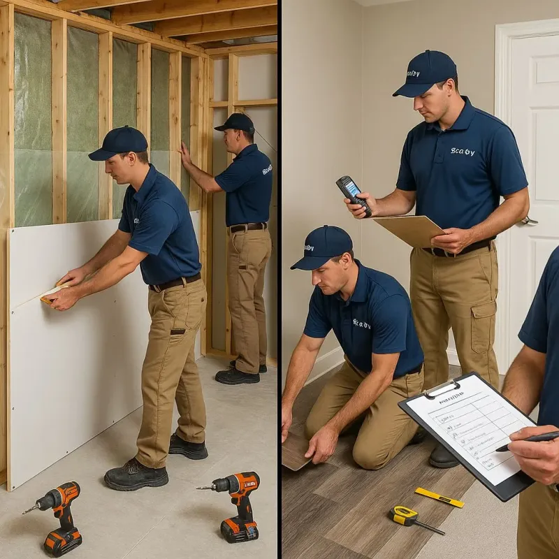 Repairs and Reconstruction process in Hanover, VA