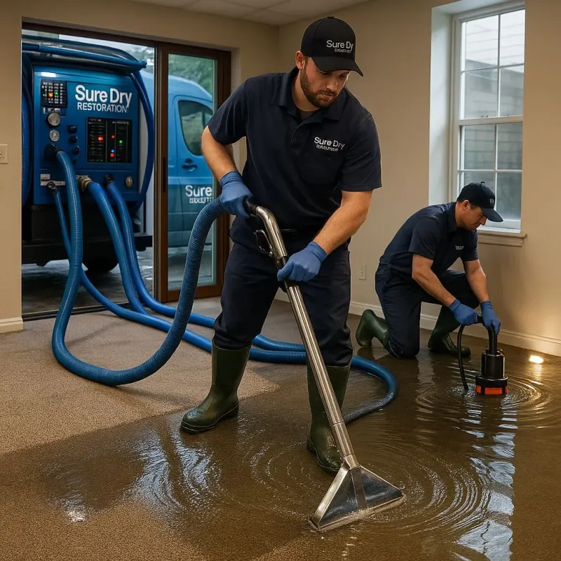 Water Extraction and Removal process in Hanover, VA
